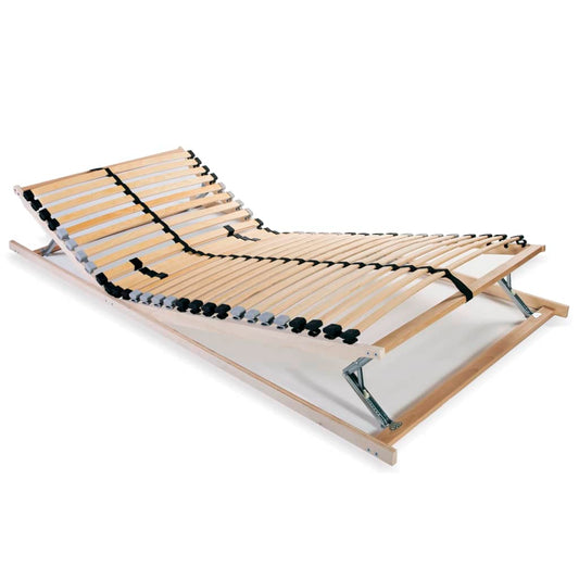 Bed Slatted Base | Beech | Solid beech wood frame, Birch slats