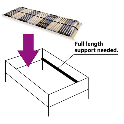 Bed Base | Beechwood and Birch | Solid Beechwood and Birch | 70x200 cm