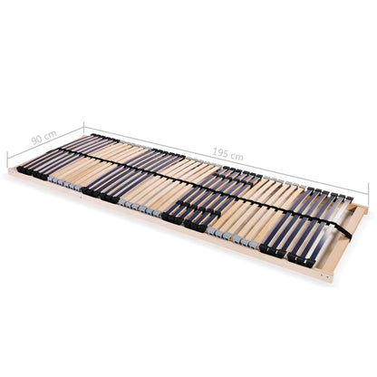 Bed Base | Beechwood, Birch | Solid beechwood frame, Birch slats