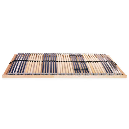 Bed Base | Natural Beechwood | Beechwood frame, birch slats | 120x200 cm