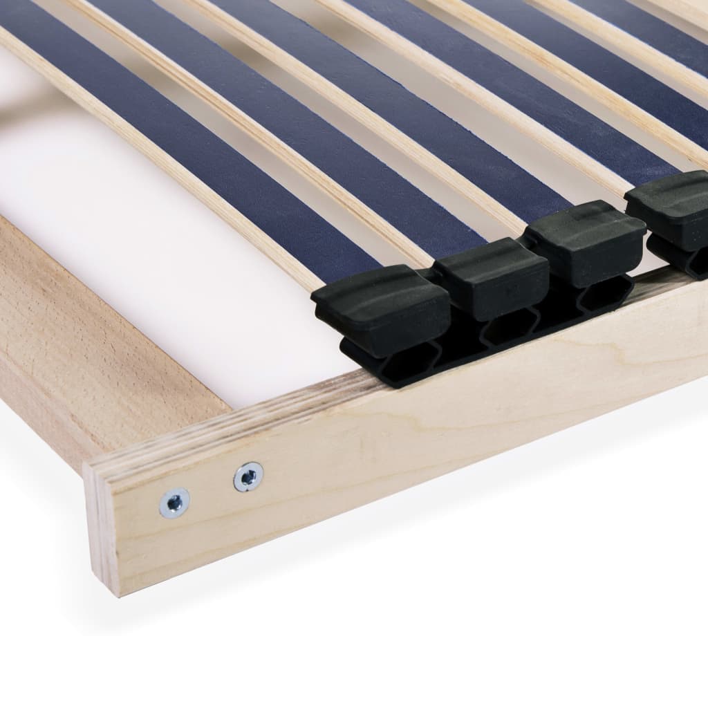 Bed Base | Natural Beechwood | Beechwood frame, birch slats | 120x200 cm