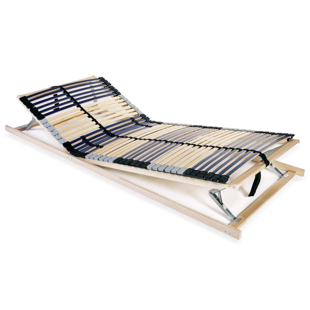 Bed Base | Natural beechwood, Birch | Solid beechwood frame, Birch slats