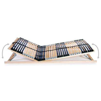 Bed Base | Natural beechwood, Birch | Solid beechwood frame, Birch slats