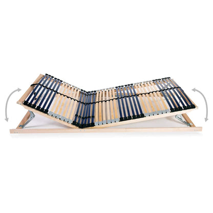 Bed Base | Natural Birch | Solid beechwood frame with birch slats