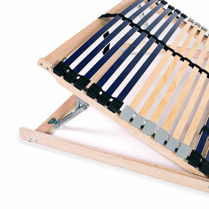 Bed Base | Natural Birch | Solid beechwood frame with birch slats