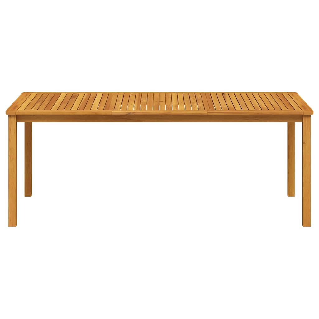 Garden Table 200x100x74 cm Solid Acacia Wood