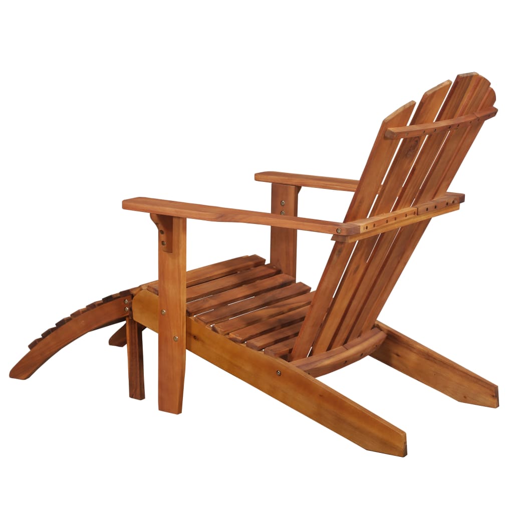Garden Chair | Brown | Solid acacia wood | Standard | Foldable