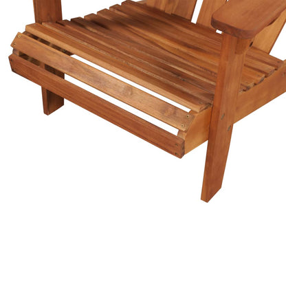 Garden Chair | Brown | Solid acacia wood | Standard | Foldable