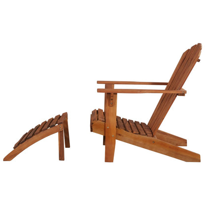 Garden Chair | Brown | Solid acacia wood | Standard | Foldable