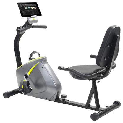 91443 vidaXL Magnetic Recumbent Exercise Bike with Pulse Measurement