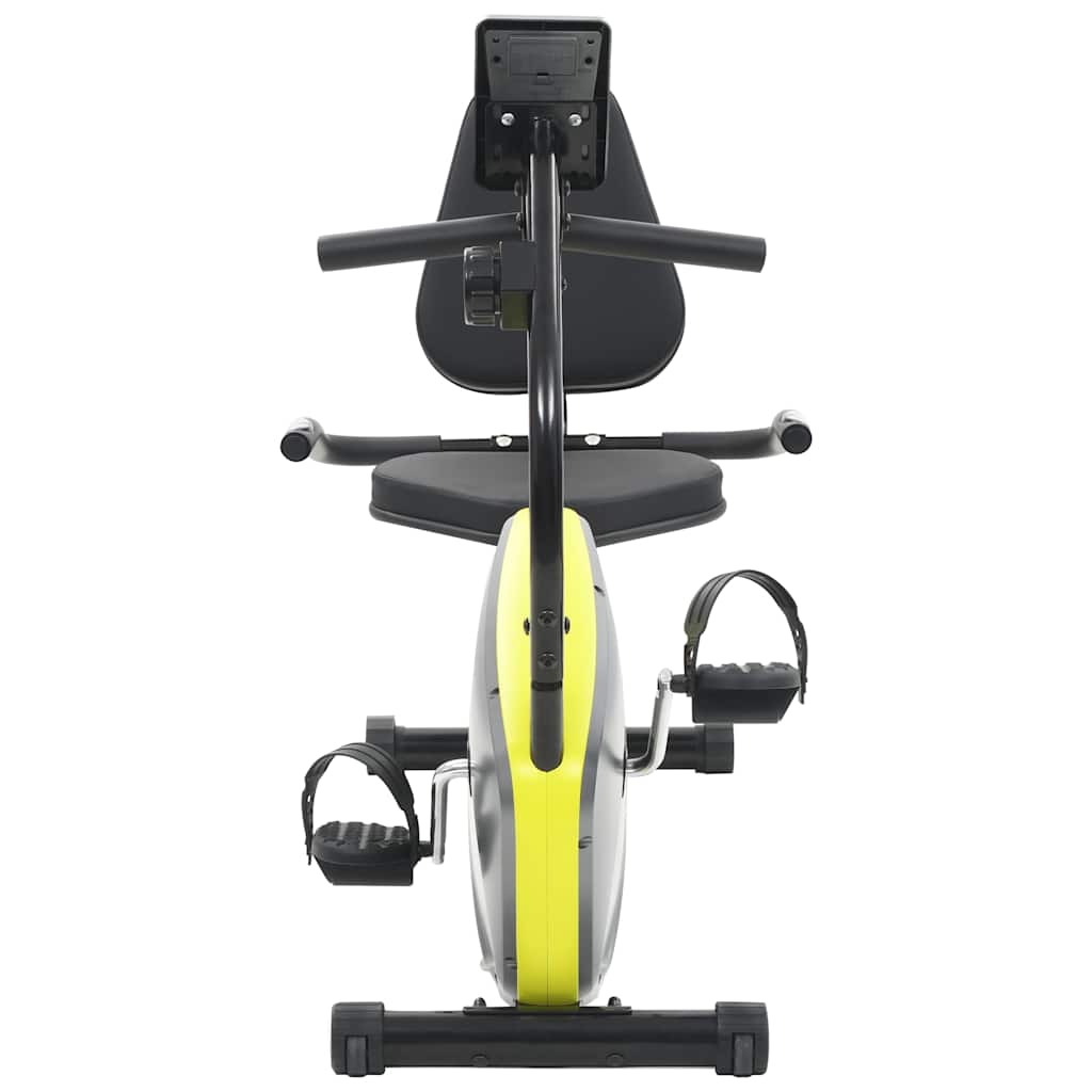 91443 vidaXL Magnetic Recumbent Exercise Bike with Pulse Measurement