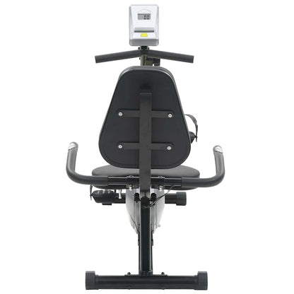 91443 vidaXL Magnetic Recumbent Exercise Bike with Pulse Measurement
