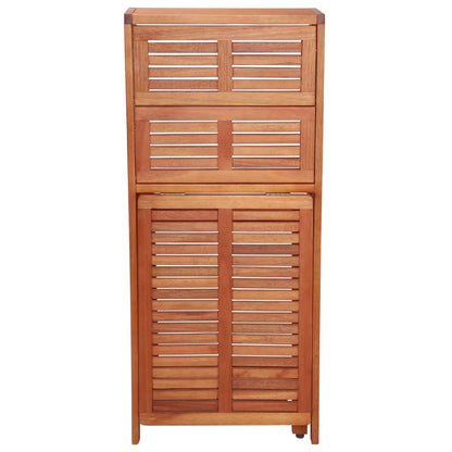 Bistro Set | Natural wood | Solid acacia wood | 2-seater | Foldable