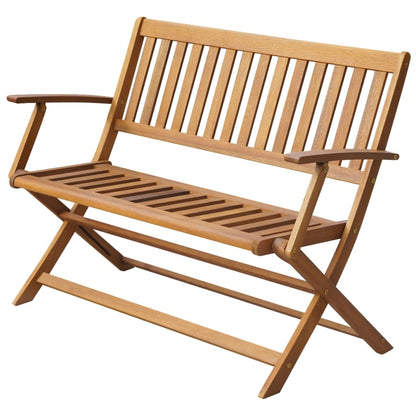 Garden Bench | Natural Wood Brown | Solid Acacia Wood | Standard