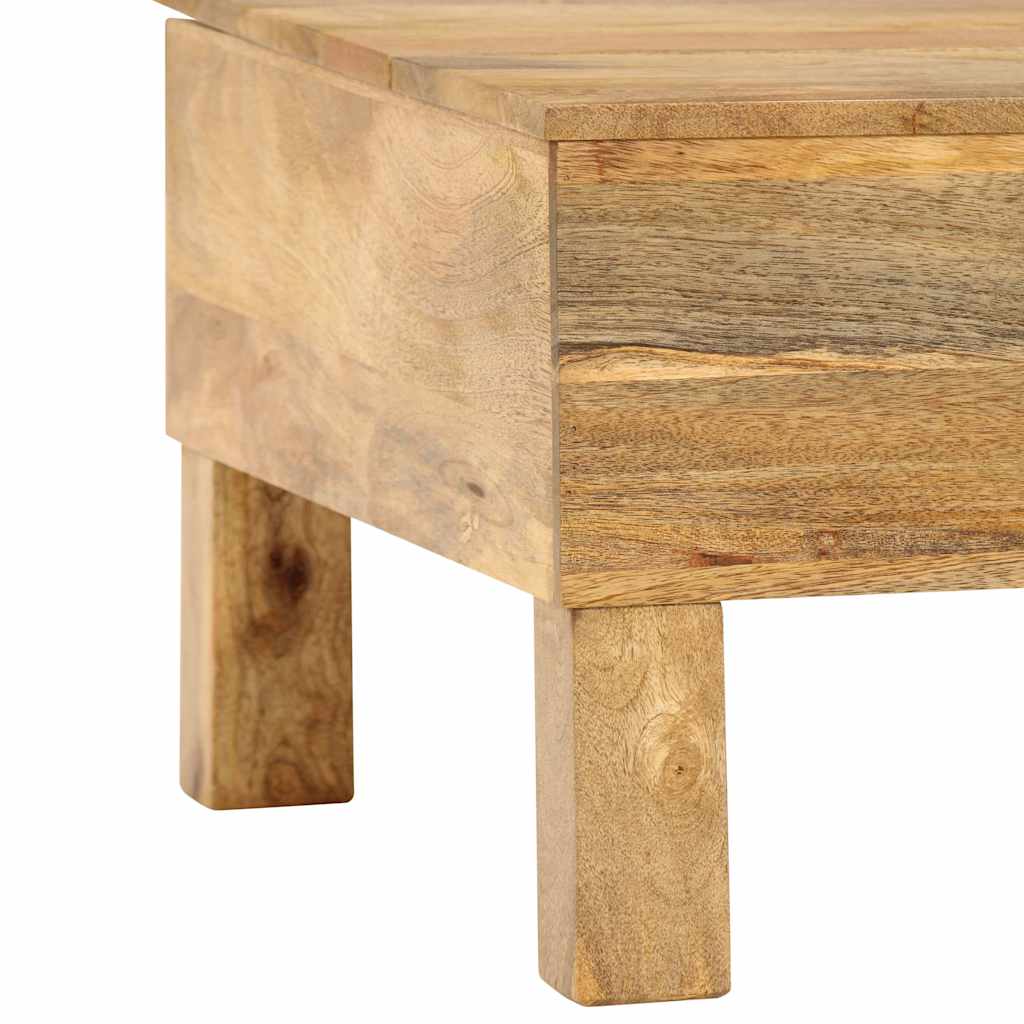 246320 vidaXL Coffee Table Solid Mango Wood 110x55x35 cm
