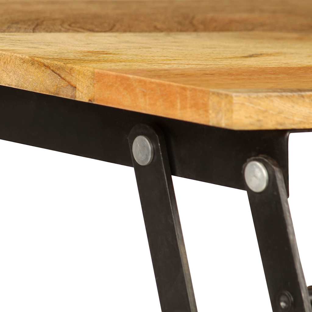 246320 vidaXL Coffee Table Solid Mango Wood 110x55x35 cm