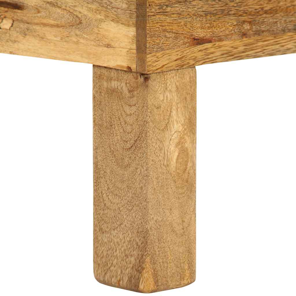 246320 vidaXL Coffee Table Solid Mango Wood 110x55x35 cm