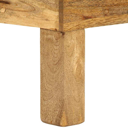 246320 vidaXL Coffee Table Solid Mango Wood 110x55x35 cm