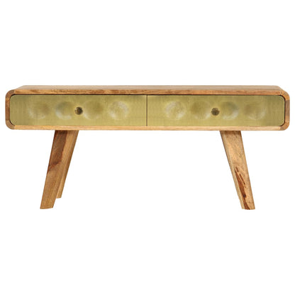 246344 vidaXL Coffee Table Solid Mango Wood 90x50x40 cm