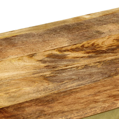 246344 vidaXL Coffee Table Solid Mango Wood 90x50x40 cm