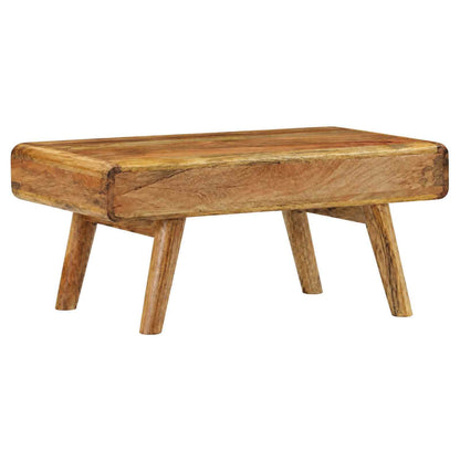 246344 vidaXL Coffee Table Solid Mango Wood 90x50x40 cm