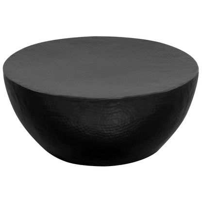 Coffee Table | Black | Hammered aluminium | Medium | Appealing Design