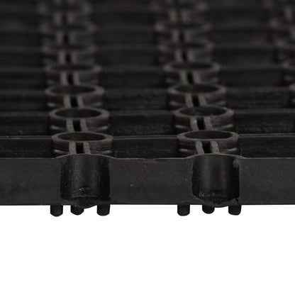 246610 vidaXL Mat Rubber 22 mm 100x150 cm