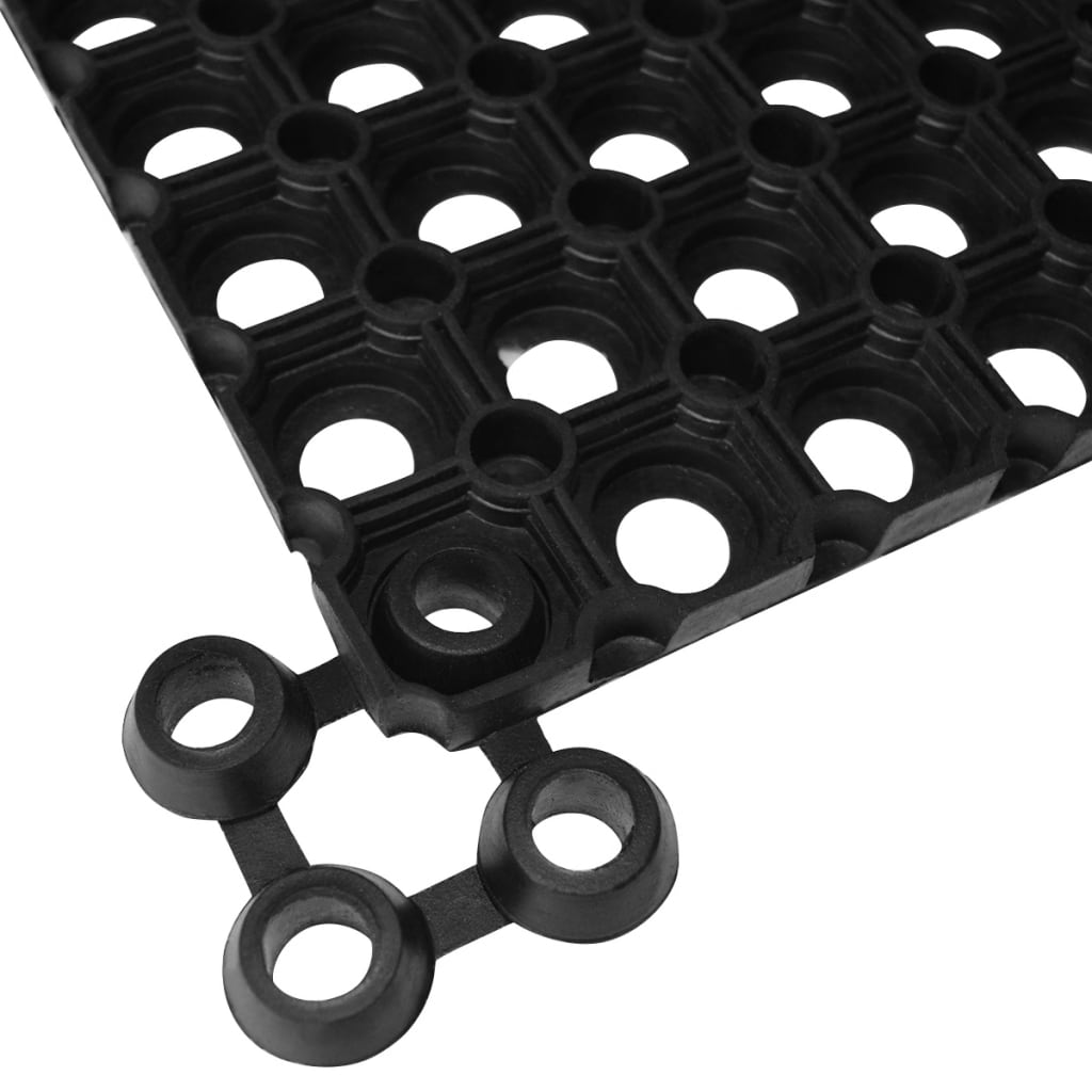 246610 vidaXL Mat Rubber 22 mm 100x150 cm