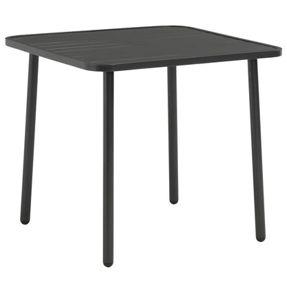 Bistro Set | Dark Grey | E-coated and powder-coated steel | Standard