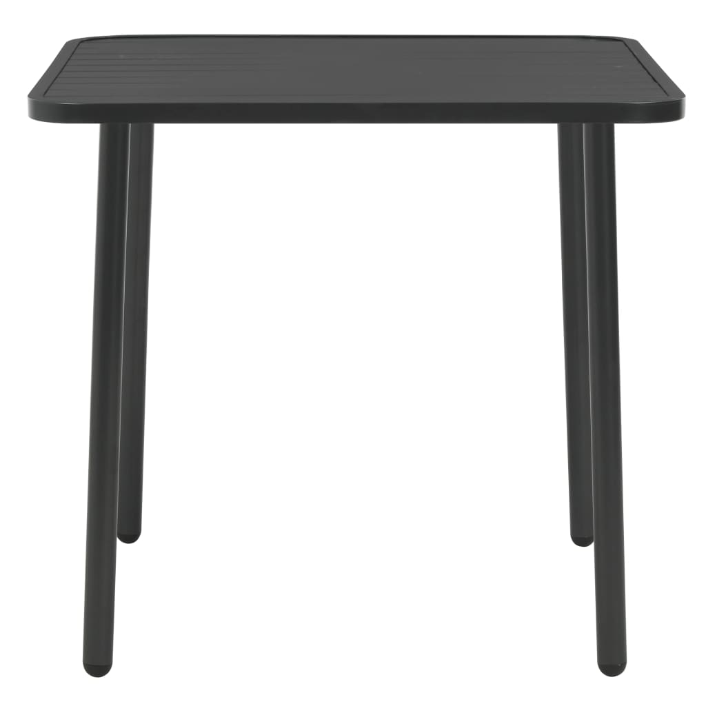 Bistro Set | Dark Grey | E-coated and powder-coated steel | Standard