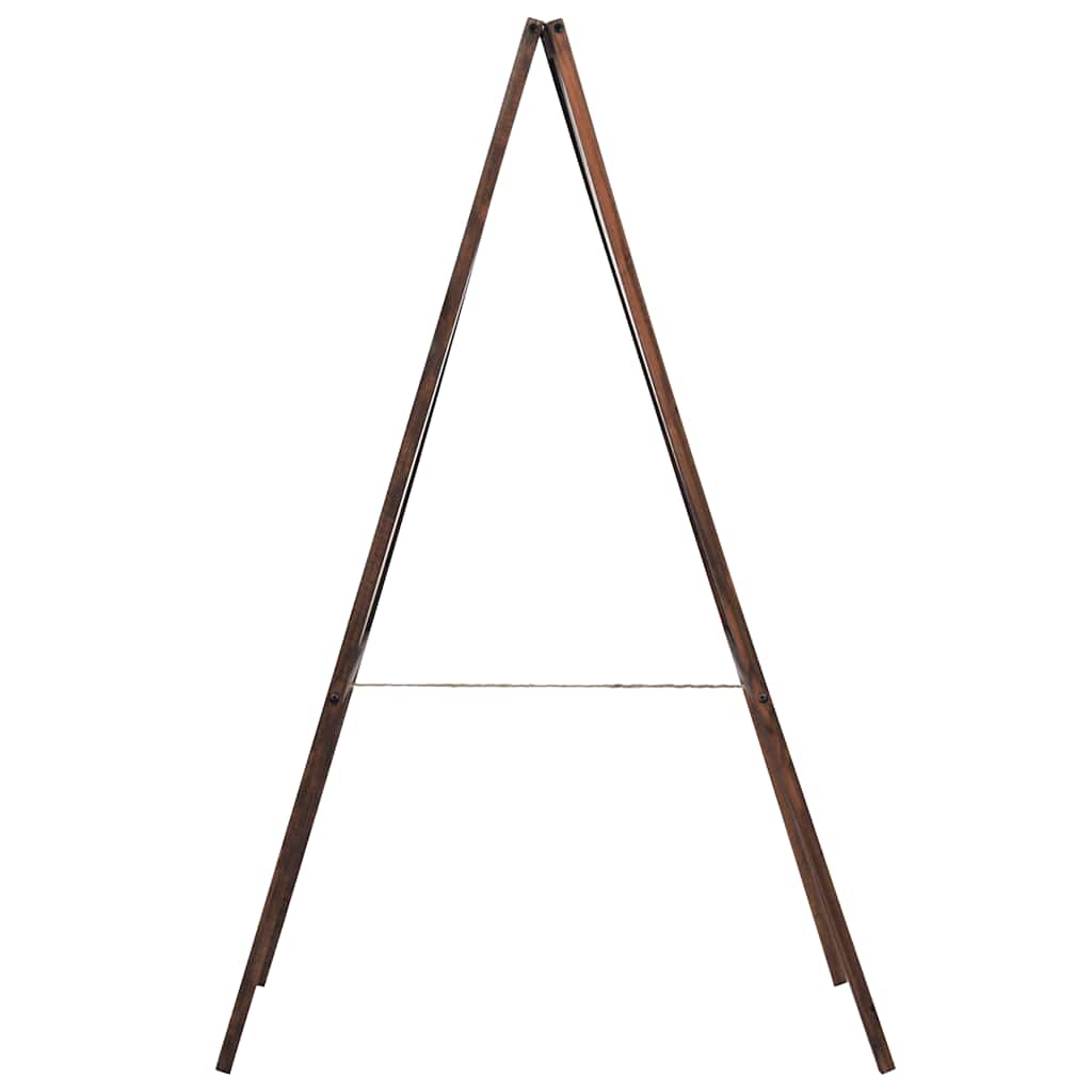 246428 vidaXL Double-sided Blackboard Cedar Wood Free Standing 60x80 cm