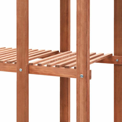 246432 vidaXL Plant Stand Cedar Wood 86x36x139 cm