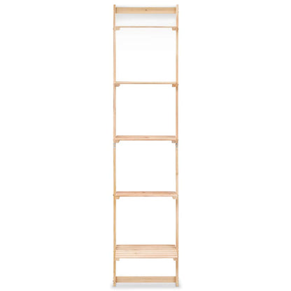 246438 vidaXL Ladder Wall Shelf Cedar Wood 41,5x30x176 cm