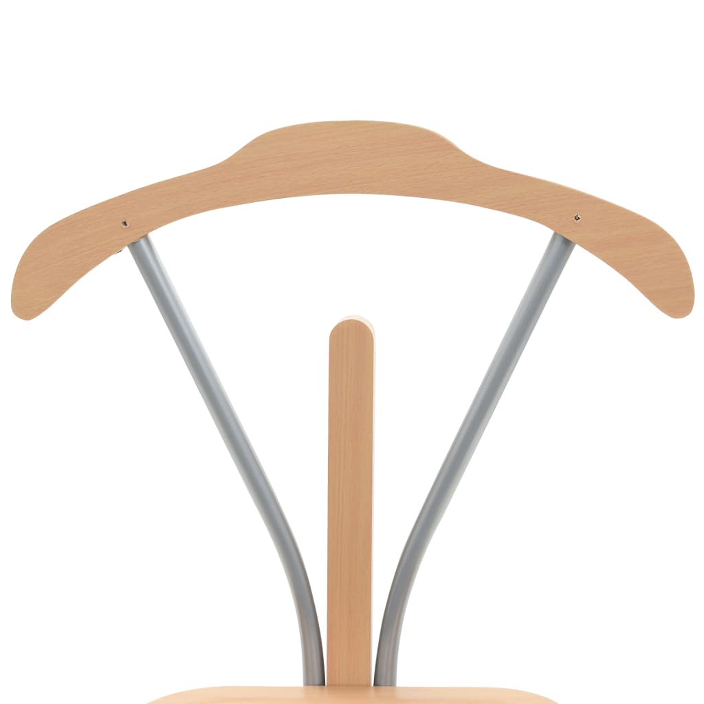 Suit Stand | Natural | MDF | 107 cm tall | Lightweight | Clothing Rack