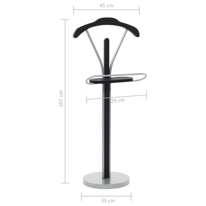 Suit Stand 45x35x107 cm Black and Grey
