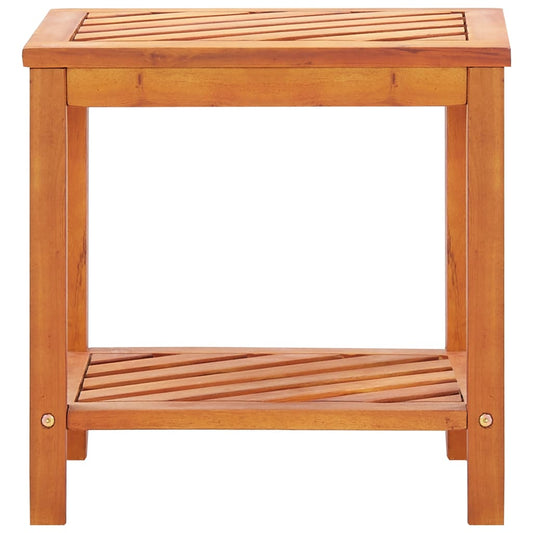 Side Table | Natural wood | Solid acacia wood | Small | Durable