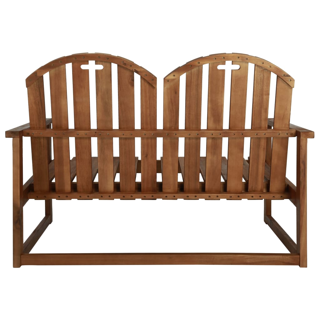 Garden Bench | Brown | Acacia wood | 110 cm |  Durable  | Garden Bench