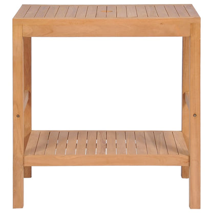 Bathroom Vanity Cabinet Solid Teak 74x45x75 cm