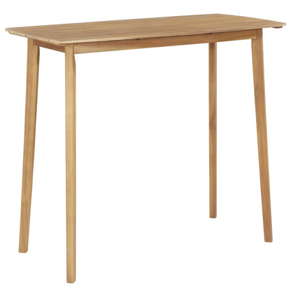 Bar Set | Brown and light grey | Solid Acacia Wood, PE Rattan | Medium