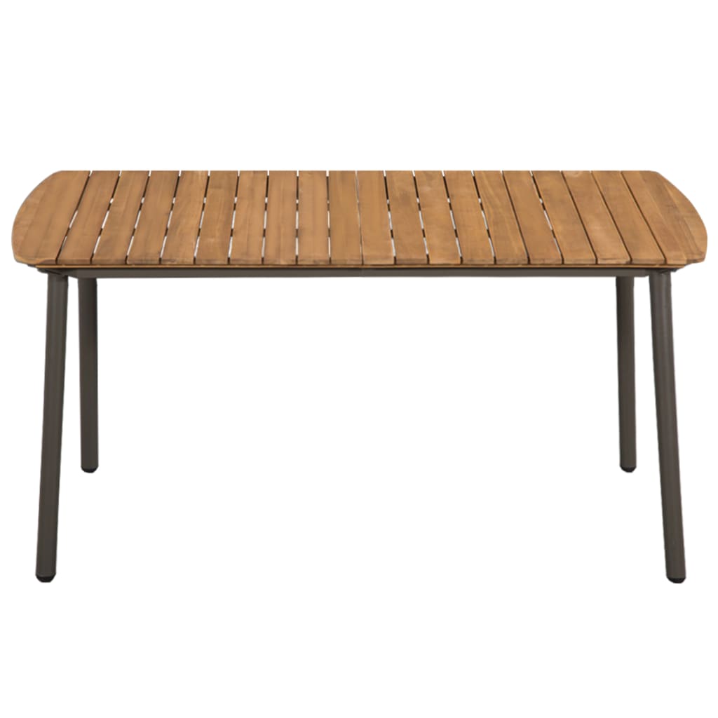 Dining Table | Brown | Solid Acacia wood | Large | Durable | Dining Table