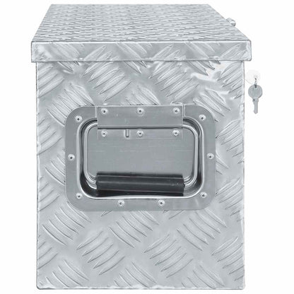 Aluminium Box 61.5x26.5x30 cm Silver
