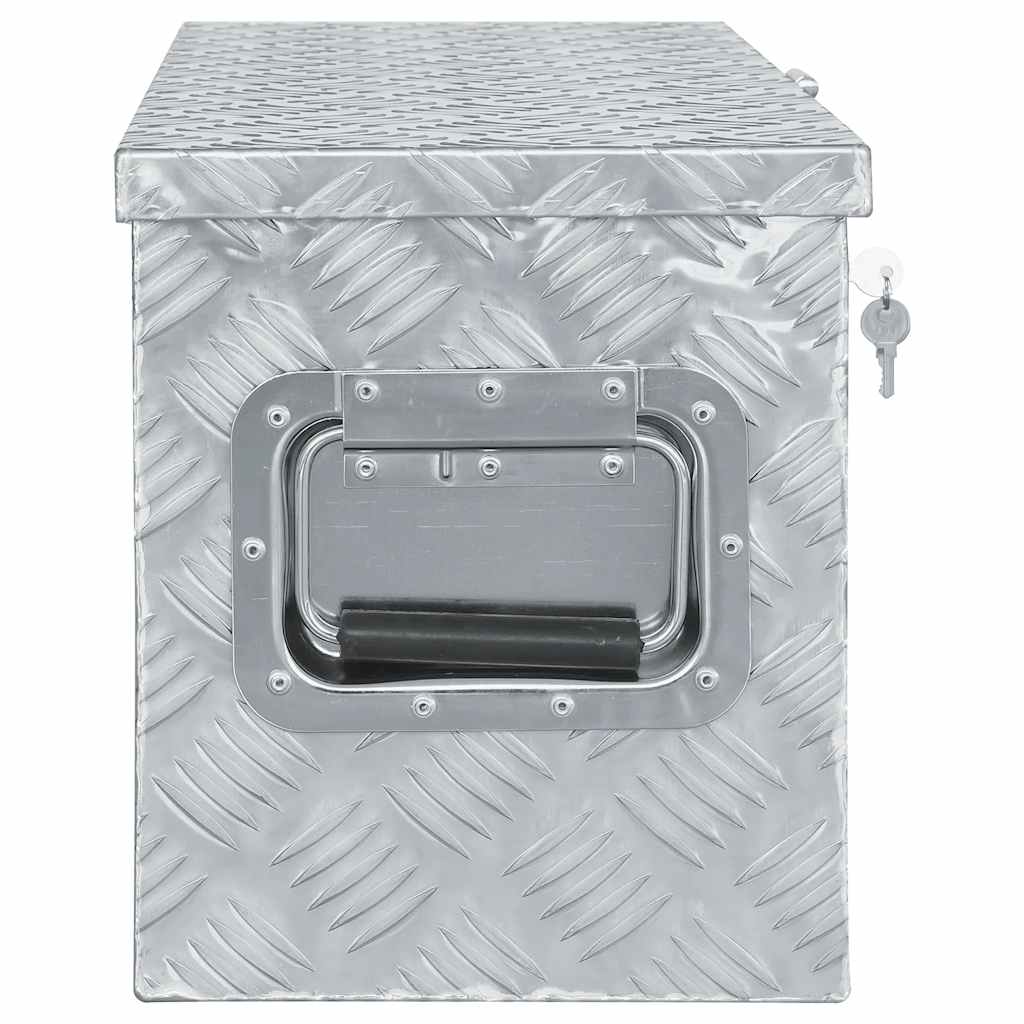 Aluminium Box 76.5x26.5x33 cm Silver