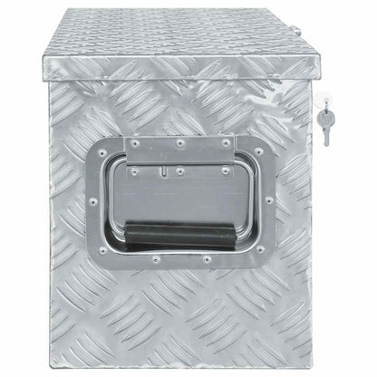 Aluminium Box 76.5x26.5x33 cm Silver