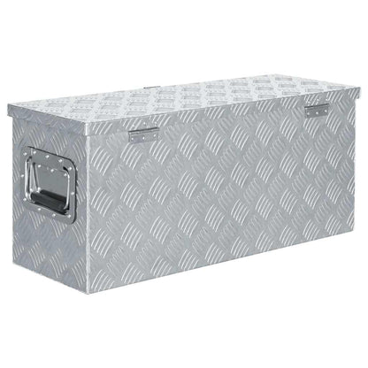 Aluminium Box 76.5x26.5x33 cm Silver