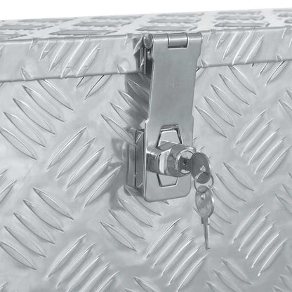 Aluminium Box 76.5x26.5x33 cm Silver