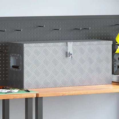 Aluminium Box 76.5x26.5x33 cm Silver