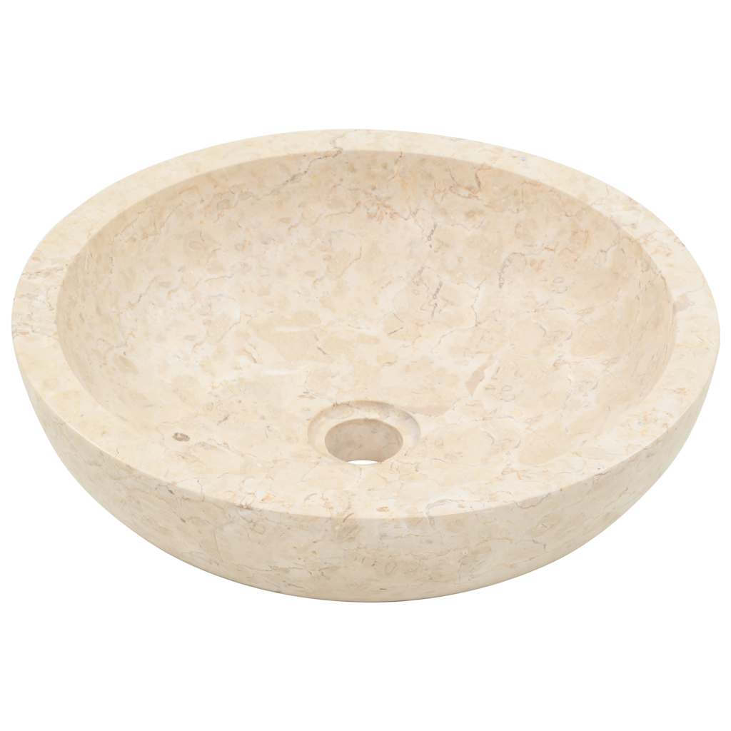 Sink 40x12 cm Marble Cream