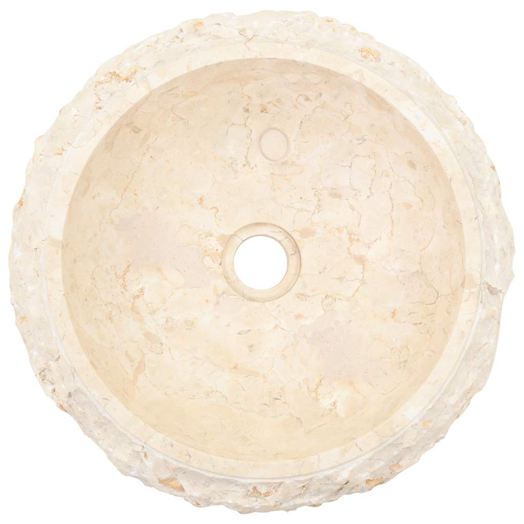 Sink 40x12 cm Marble Cream