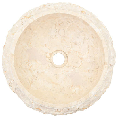 Sink 40x12 cm Marble Cream