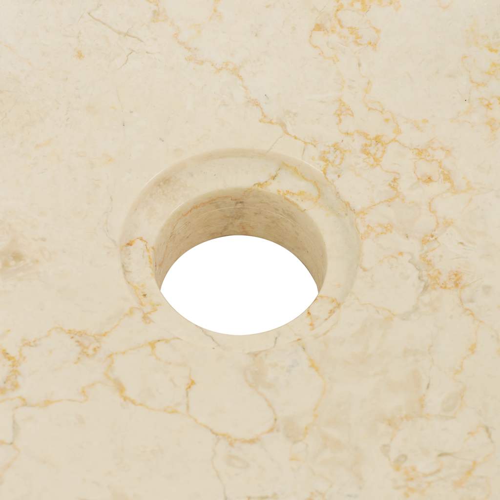 Sink 40x12 cm Marble Cream